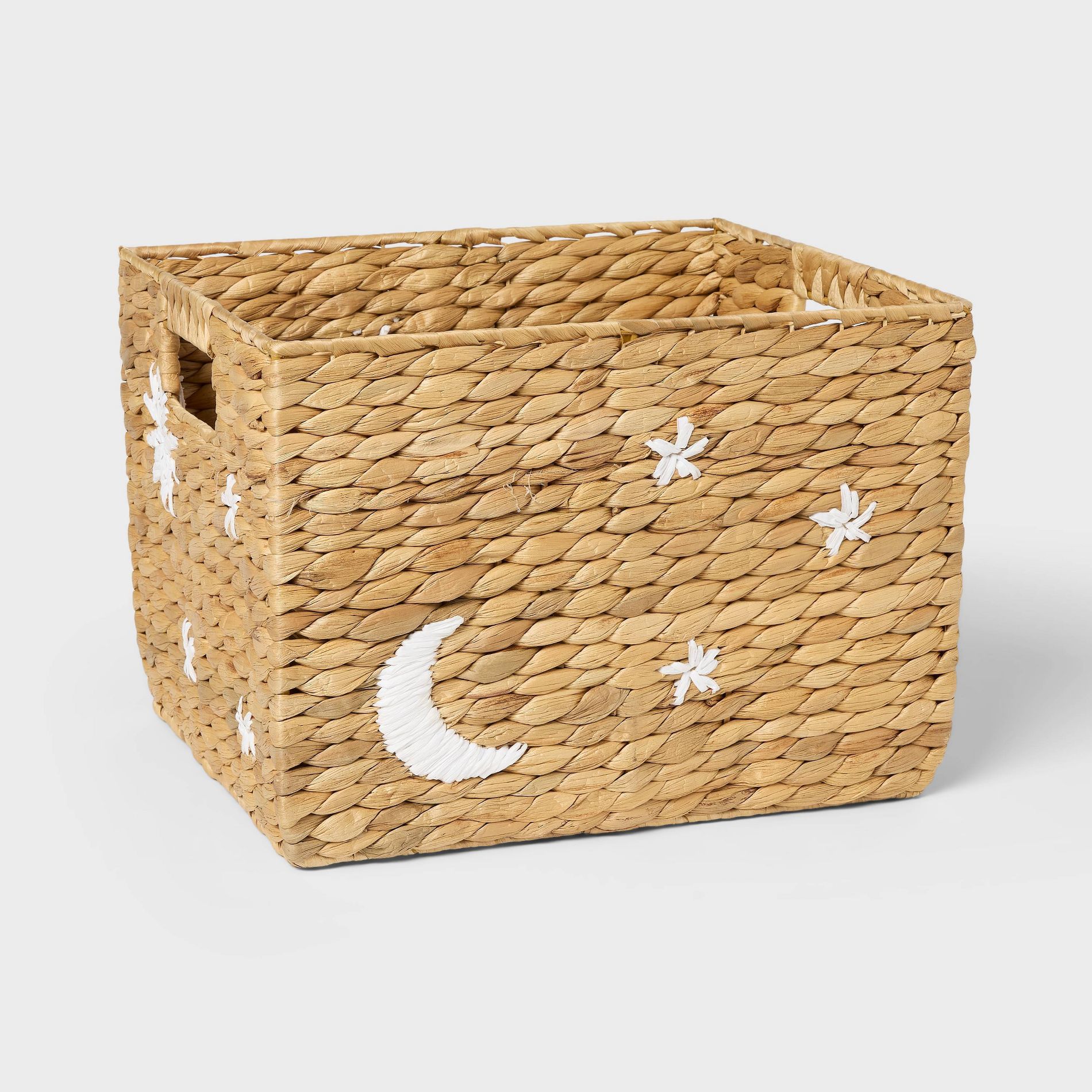 Kids' Natural Woven Square Basket - Pillowfort™