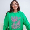 Simply Sage Market Women's Graphic Sweatshirt Beach Vibes Distressed - 2 of 3