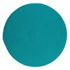 Colonial Mills Port Royale Braided Rug, Turquoise 7x7, Round Shape - 2 of 4
