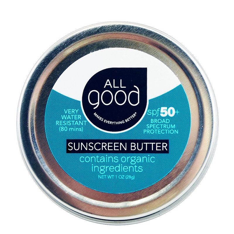 All Good Zinc Sunscreen Butter - SPF 50+ - 1oz, 1 of 9