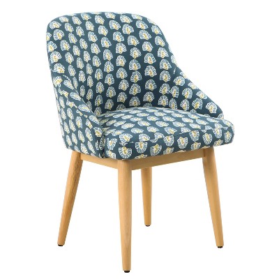 Riley Accent Chair Floral Teal - HomePop