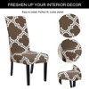 PiccoCasa Stool Stretch Spandex Short Dining Chair Slipcovers - 4 of 4