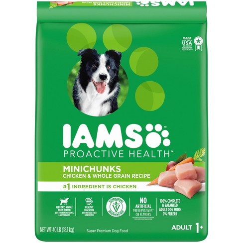 Iams Proactive Health Minichunks Chicken Whole Grains Recipe