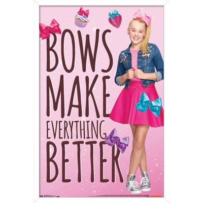 Trends International JoJo Siwa - Bows Framed Wall Poster Prints