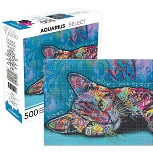Aquarius Puzzles Dean Russo Cat 2 500 Piece Jigsaw Puzzle - 1 of 4