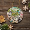 Bronx Zoo Animal Collage Ceramic Ornament, New York City Traveler Souvenir| OrnamentallyYou - 4 of 4