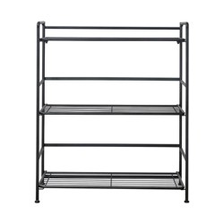 3 Tier Wide Wire Shelving Black - Brightroom™ : Target