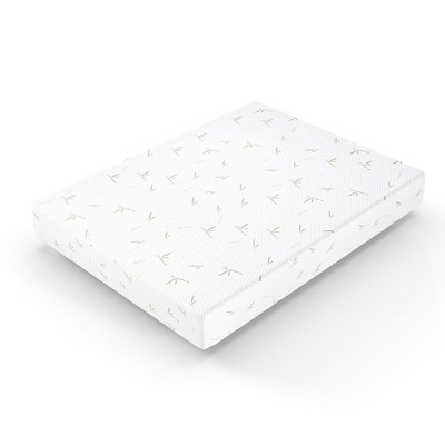Resenkos Jacquard Bamboo Cover, Eco-Friendly Silk Smooth Mattress Topper, Bamboo Fabric, Comfort Enhanced, Breathable Surface