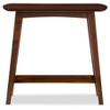 Sacramento Mid-century Modern Scandinavian Style Console Table - Dark