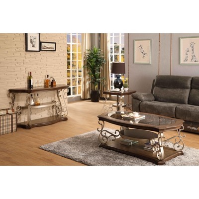 Marble Pattern Living Room Cocktail Table End table Coffee table