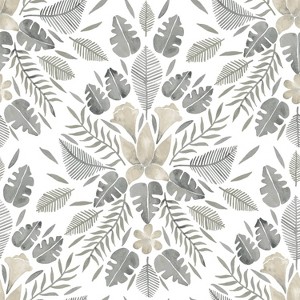 RoomMates Cat Coquillette Tropical Peel & Stick Wallpaper: Removable Botanical Mural, Self-Adhesive, 28.18 Sq Ft Coverage - 1 of 4