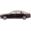 Mercedes-Maybach S 680 Gold Metallic and Dark Red Metallic Limited Edition 1/64 Diecast Model Car by Mini GT - 2 of 4