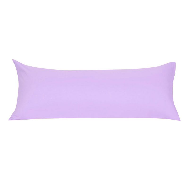 PiccoCasa Soft Microfiber Body Pillow Cover with Zipper Closure Long Pillowcases, 1 of 7