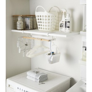 Yamazaki Home - Undershelf Hanger - Steel + Wood - 1 of 4