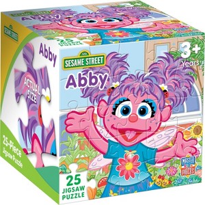 Abby's Magic 25-Piece Puzzle, Fun for Kids Aged 3+, Officially from Sesame Street, Small Size for Easy Clean Up - 1 of 4