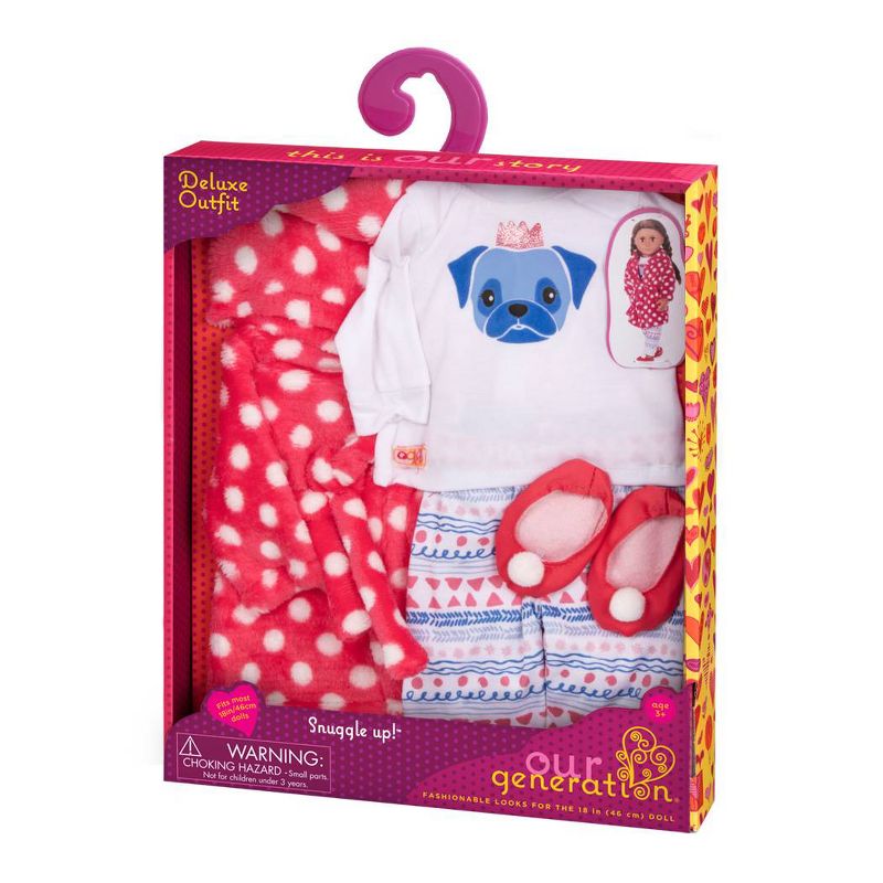 Our Generation Deluxe Pajama Outfit for 18" Dolls - Snuggle Up, 4 of 5