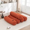 Corduroy Adjustable Floor Sofa Set, Modern Lazy Lounge Chair with Adjustable Straps, Foldable Multi‑Person Seating for Living Room-Koiai - 2 of 4