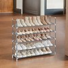 Modern 5-Tier Shoe Rack with Space-Saving Design and Easy Assembly - Ideal Shoe Storage Solution for Hallway Closets - 3 of 4