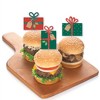 Big Dot of Happiness Happy Holiday Presents - Dessert Cupcake Toppers - Christmas Party Clear Treat Picks - Set of 24 - 3 of 4