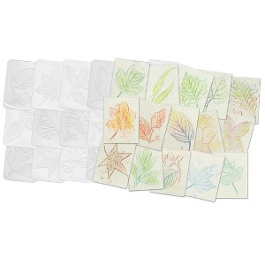Roylco® Leaf Rubbing Plates, Pack of 16 - 1 of 1
