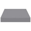 Wall Shelf Grey Honeycomb MDF, Metal 9.1 x 9.3 x 1.5 in - 4 of 4