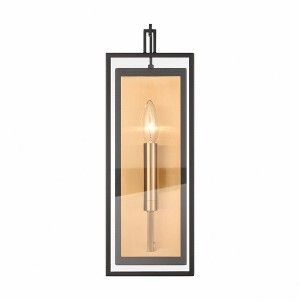 Elk Home Gianni 1 - Light Wall Light in  Matte Black - 1 of 4