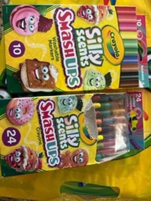 Crayola Silly Scent Smashups Markers - Set of 10, Broad Tip, BLICK Art  Materials