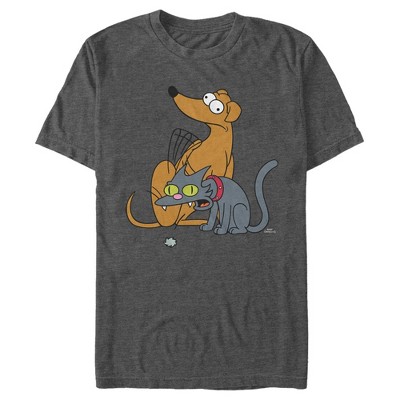 Men's The Simpsons Family Pets T-shirt : Target