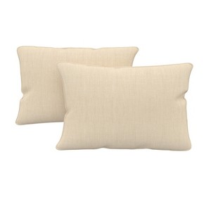 Covers&All Sunbrella® Indoor / Outdoor Lumber Pillows Inserts with Covers, Set of 2 - 1 of 4