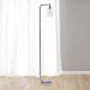 Modern Iron Lantern Floor Lamp with Glass Shade - Simple Designs - 4 of 4