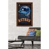 Trends International MLB Houston Astros - Neon Helmet 23 Framed Wall Poster Prints - image 2 of 4