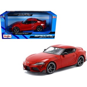 Maisto SpecialEdition ＆ Hongwell ミニカーセット Toyota GR Supra Red 