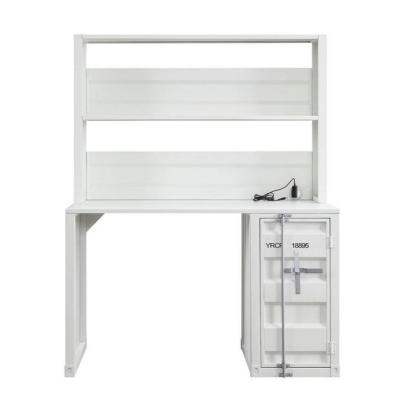 47&#34; Cargo Desk White - Acme Furniture, 6 of 7