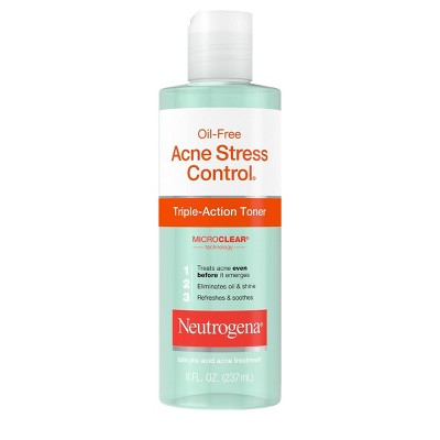 Neutrogena Oil-Free Acne Stress Control Triple-Action Toner with Green Tea &#38; Cucumber Extract - 8 fl oz_6