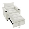 NicBex Convertible Sofa Bed Sleeper Chair with 3-Position Adjustable Backrest,Upholstered Small Couch for Living Room,Bedroom - 3 of 4