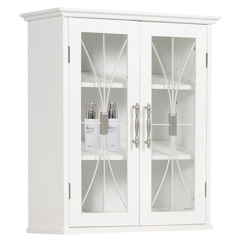 Symphony Wall Cabinet White - Elegant Home Fashions, 6 of 9