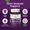 Super Iron Gummy, Chewable Iron Supplement for Women and Men with Vitamin C for Higher Absorption, Grape Flavor, Nature's Craft, 90ct - 2 of 4
