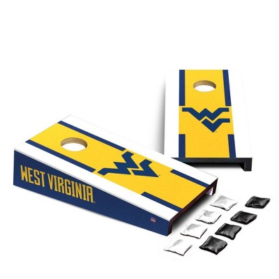 NCAA West Virginia Mountaineers Desktop Cornhole Board Set