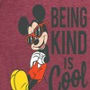 Women's - Disney - Mickey Kind Is Cool Short Sleeve Graphic T-Shirt - 2 of 4