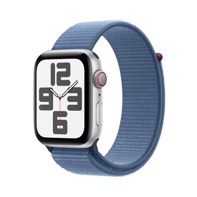 Refurbished Apple Watch Series 6 Gps + Cellular 44mm Blue Aluminum Case  With Deep Navy Sport Band - Target Certified Refurbished : Target