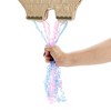 Blue Panda Elephant Pull String Pinata for Baby Shower, Gender Reveal, Safari Animal Party Supplies, 17x12" - 3 of 4