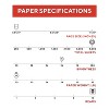 TRU RED 8.5" x 11" Color Printer Paper 20 lbs. 96 Brightness 500/Ream 10 RMS/CT 513096/TR56962 - 4 of 4