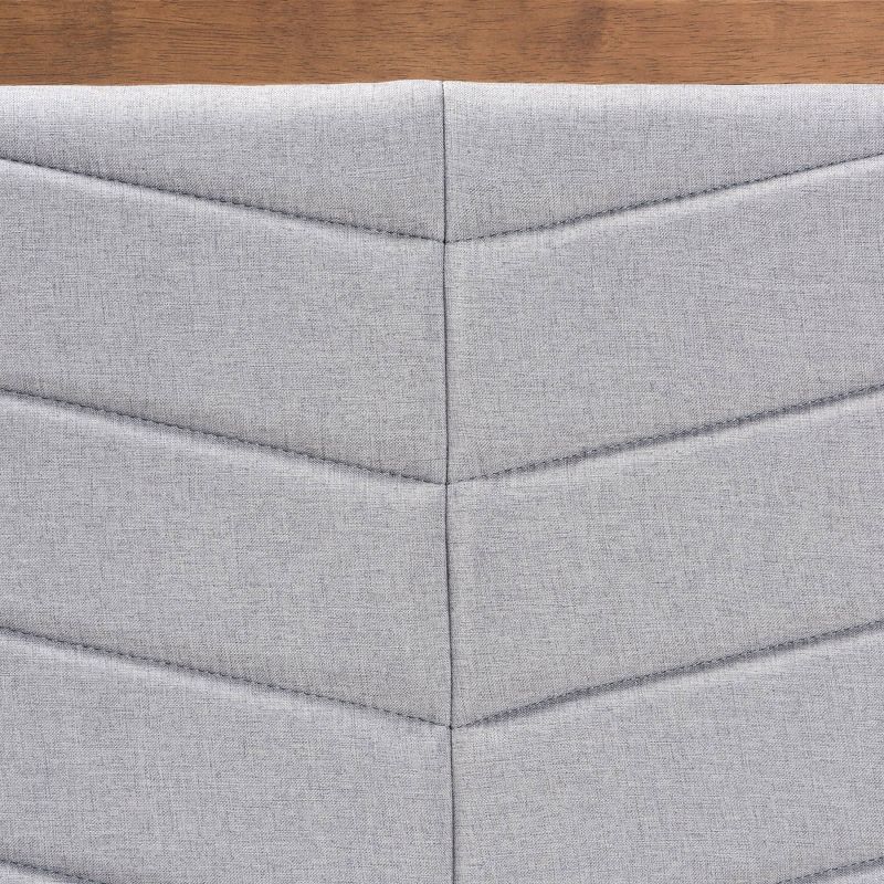 Iden Fabric Upholstered Wood Headboard - Baxton Studio, 4 of 6