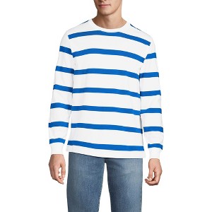 Lands' End Men's Super-T Long Sleeve T-Shirt - 1 of 3