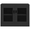 vidaXL Filing Cabinet Storage Display Cabinet for Office Living Room Steel - 2 of 4
