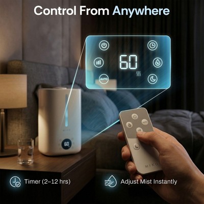 Miko Myst 4.5L Cool Mist Humidifier with Auto Humidity Control and Remote — detail 4