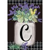 Briarwood Lane Everyday Garden Flag 12x18 For Outdoor Farmhouse Monogram Letter C Garden Flag Flags For Outside - 3 of 4