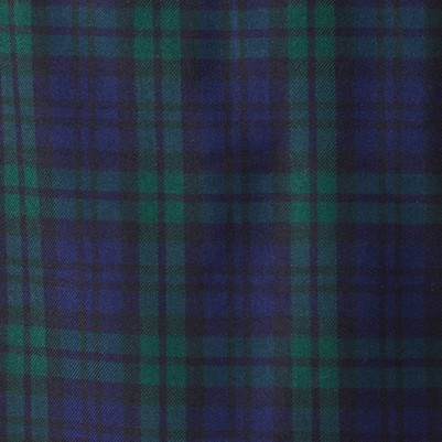 classic navy/evergreen plaid