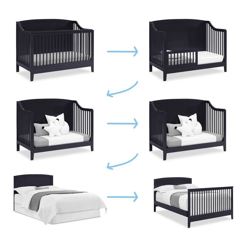 Delta Children Campbell 6-in-1 Convertible Crib, 6 of 16