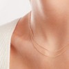 Made By Mary | 14k Adjustable Flat Cable Chain - 3 of 3